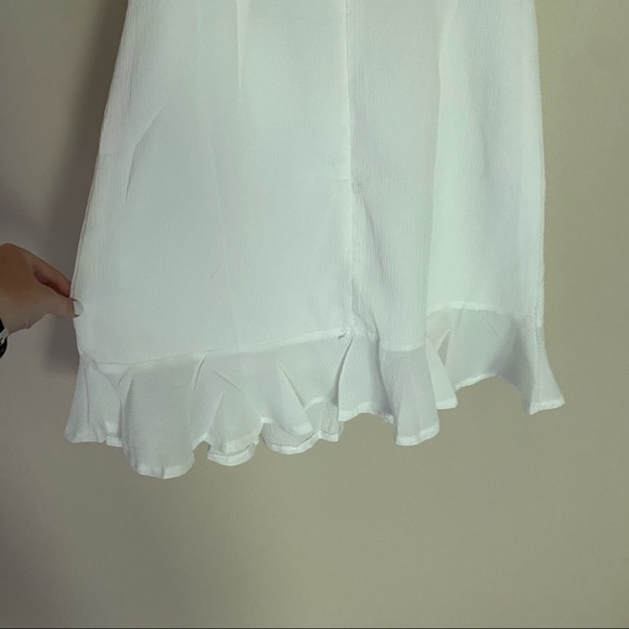 Hello Molly Mini Cut Out Dress White - Picture 8 of 9